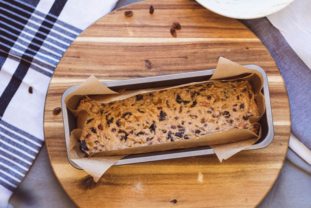 Früchtebrot Früchtebrot (Rezept Früchtebrot, Schritt 5b)