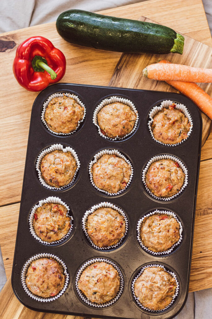 Gemüse-Muffins (Rezept Gemüse-Muffins)