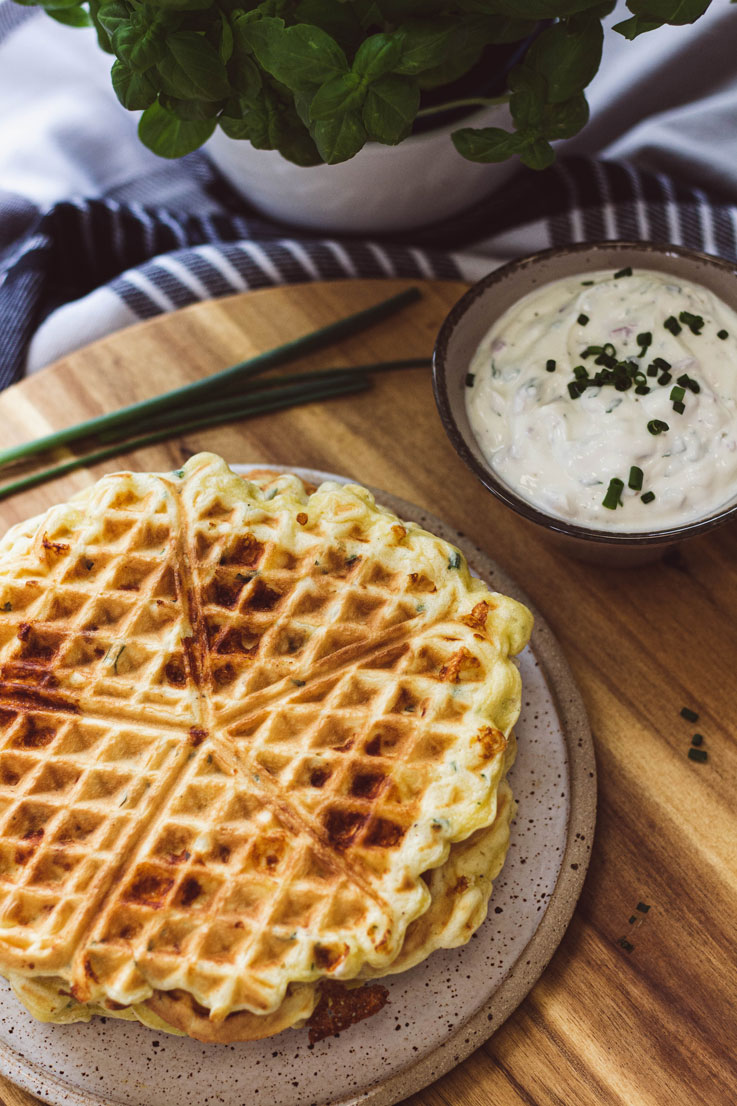 Käsewaffeln (Rezept Käsewaffeln)