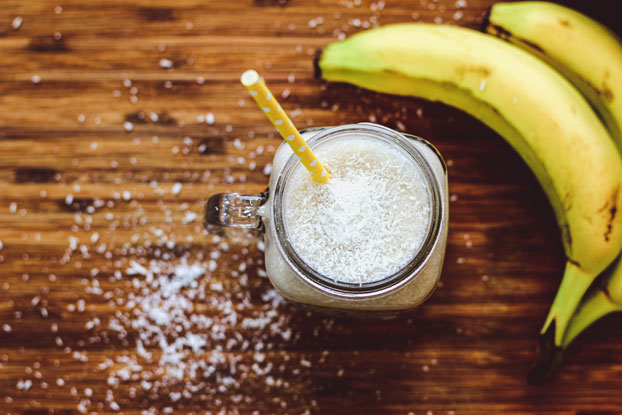 Kokos-Bananen-Shake (Rezept Kokos-Bananen-Shake, Schritt 3)