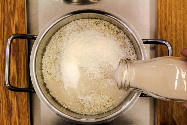 Kokosmilchreis Kokosmilchreis (Rezept Kokosmilchreis, Schritt 2)