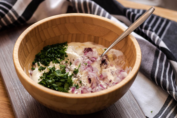 Kräuterdip Kräuterdip (Rezept Kräuterdip, Schritt 4)