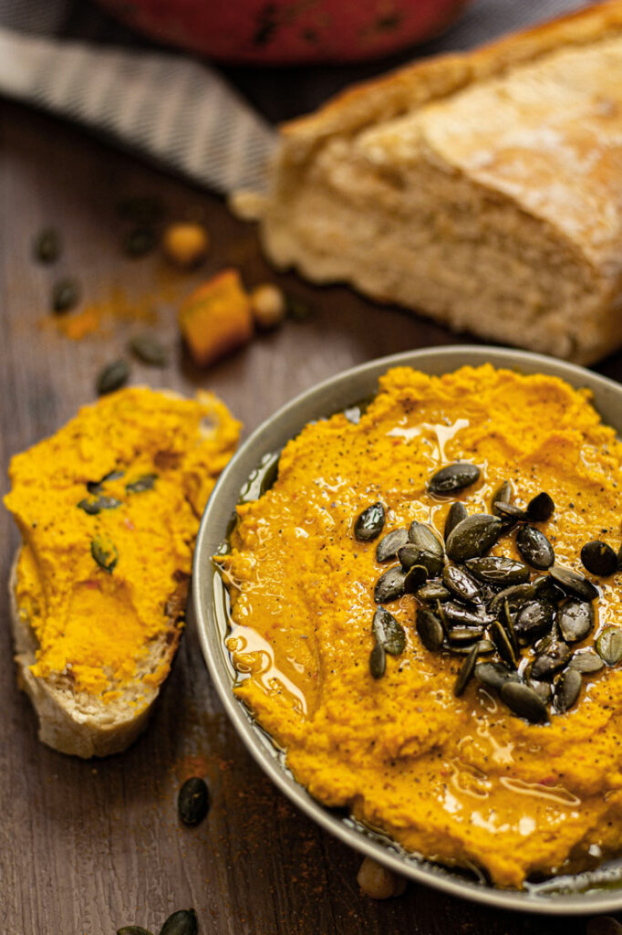 Kürbis Hummus (Rezept Kürbis Hummus)