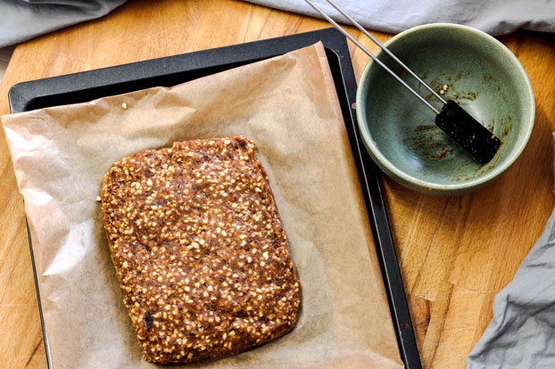 Mandelriegel Mandelriegel (Rezept Mandelriegel, Schritt 6)
