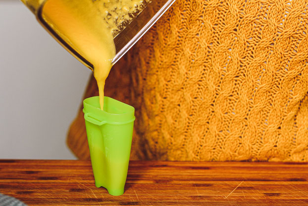 Mango-Eis Mango-Eis (Rezept Mango-Eis, Schritt 4)