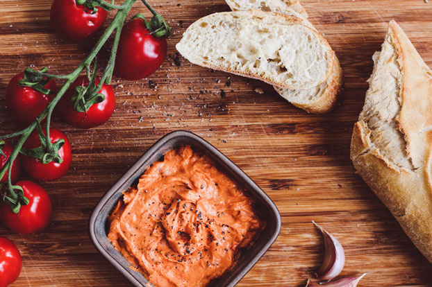 Tomatenbutter Tomatenbutter (Rezept Tomatenbutter, Schritt 3)