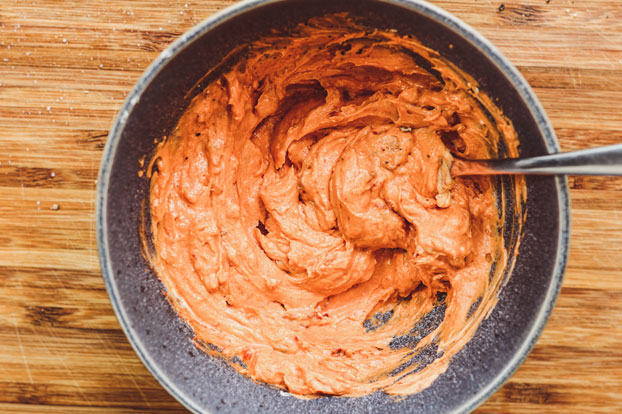 Tomatenbutter Tomatenbutter (Rezept Tomatenbutter, Schritt 2)