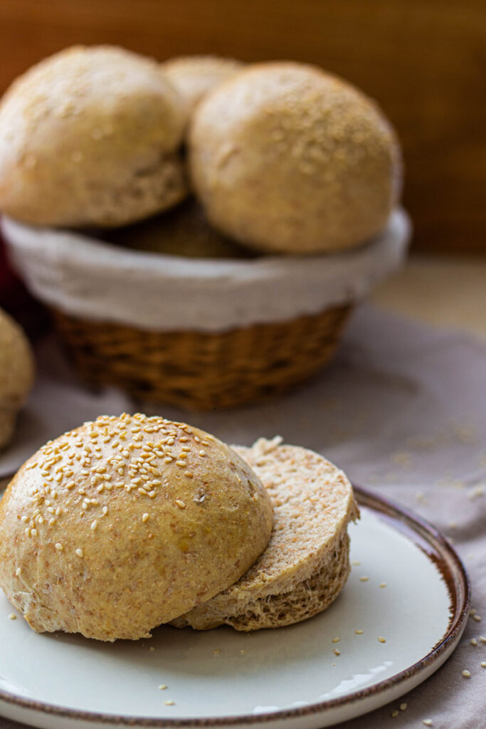 Burger Brötchen (Rezept Burger Brötchen)