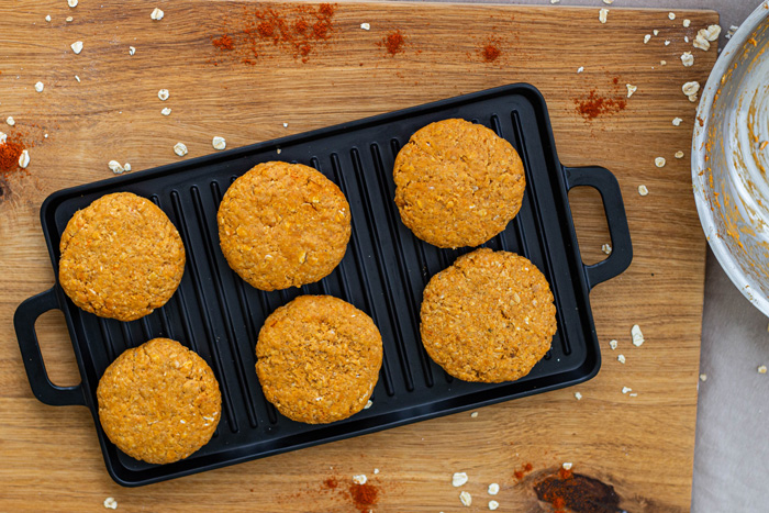 burger bratling Vegane Burger Bratlinge (Rezept Vegane Burger Bratlinge, Schritt 2)