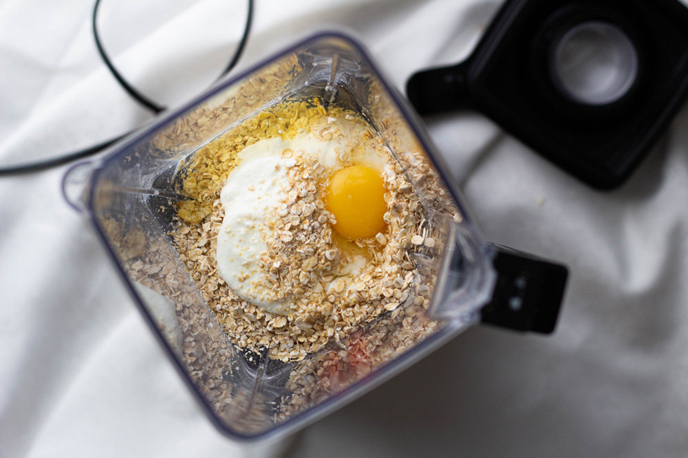 Frühstücksauflauf mit Beeren (Rezept Frühstücksauflauf mit Beeren Schritt 1)