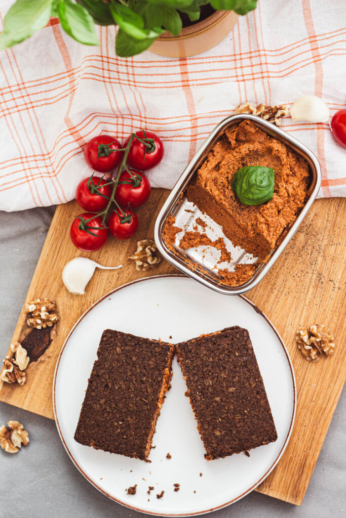 Tomate-Walnuss-Aufstrich (Rezept Tomate-Walnuss-Aufstrich)