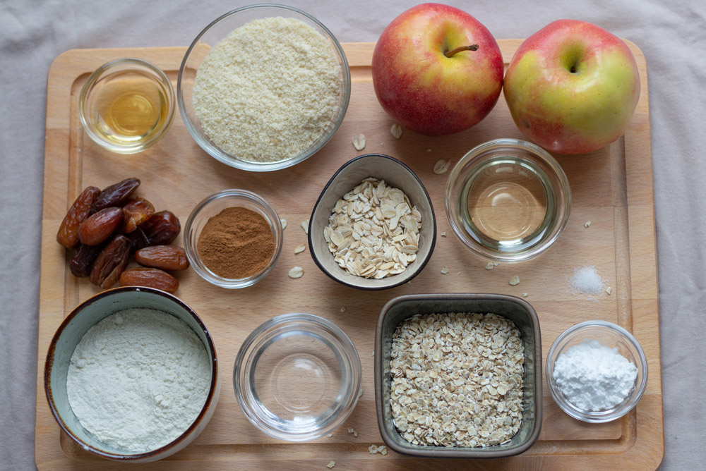 Apple Crumble Zutaten (Rezept Apple Crumble)