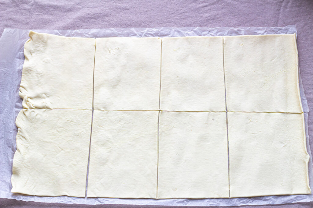 Apfeltaschen Schritt 1 (Rezept Apfeltaschen Schritt 1)