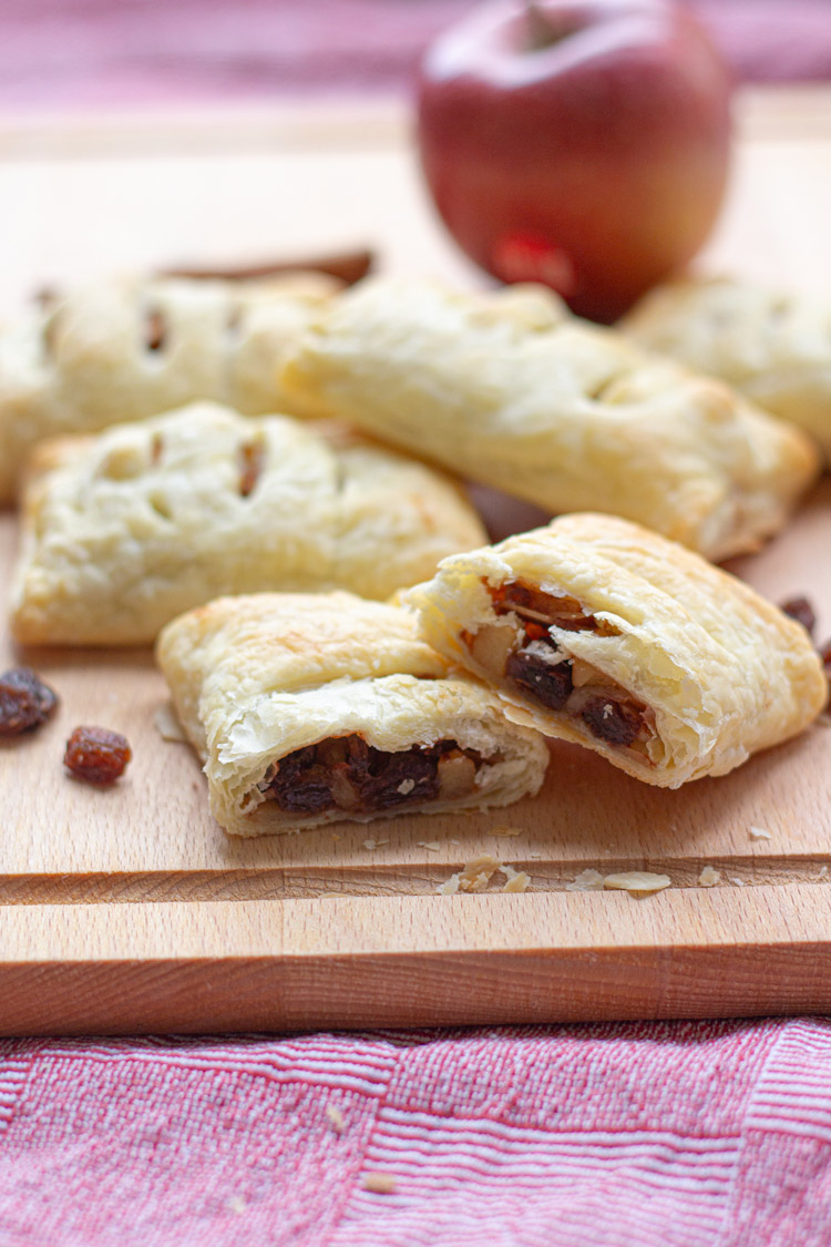 Apfeltaschen (Rezept Apfeltaschen)