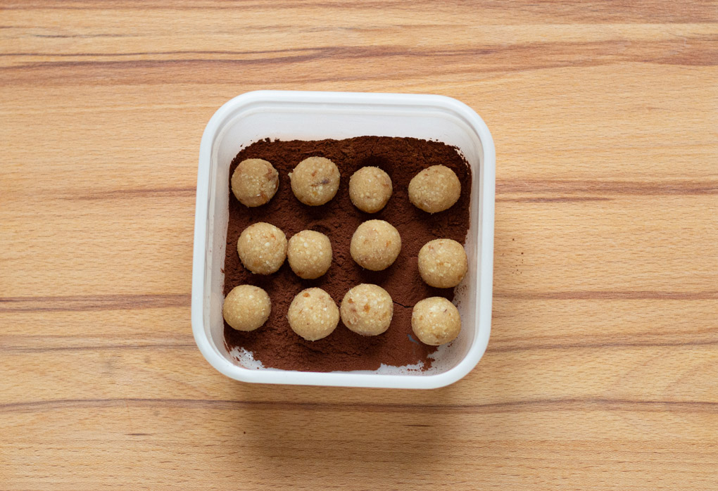 Marzipankartoffeln Marzipankartoffeln Schritt 6 (Rezept Marzipankartoffeln Schritt 6)