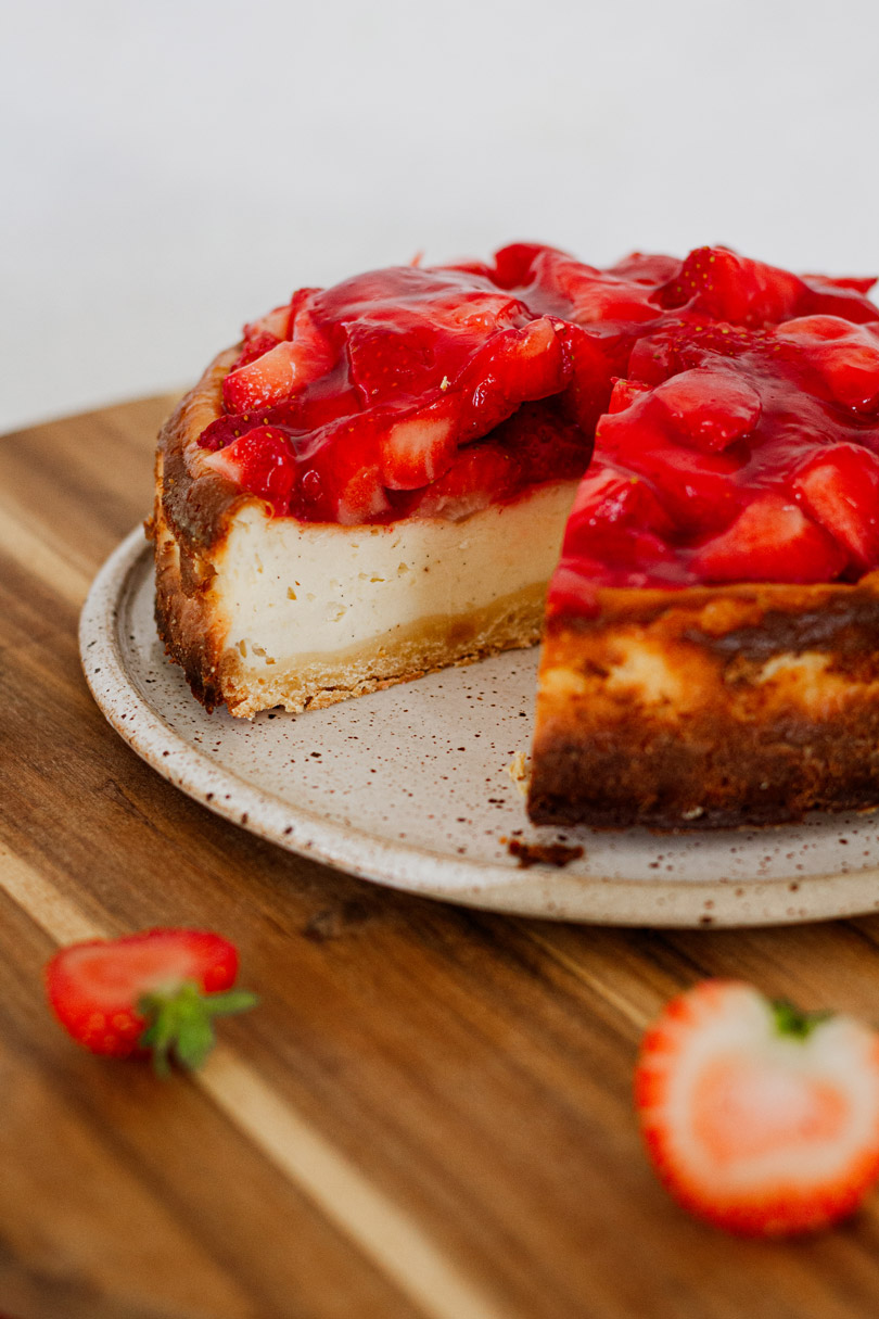 Erdbeer Cheesecake (Rezept Erdbeer Cheesecake)