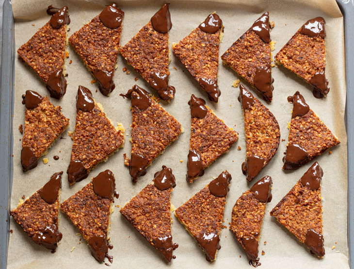 Nussecken Schritt 10 (Rezept Nussecken Schritt 10)