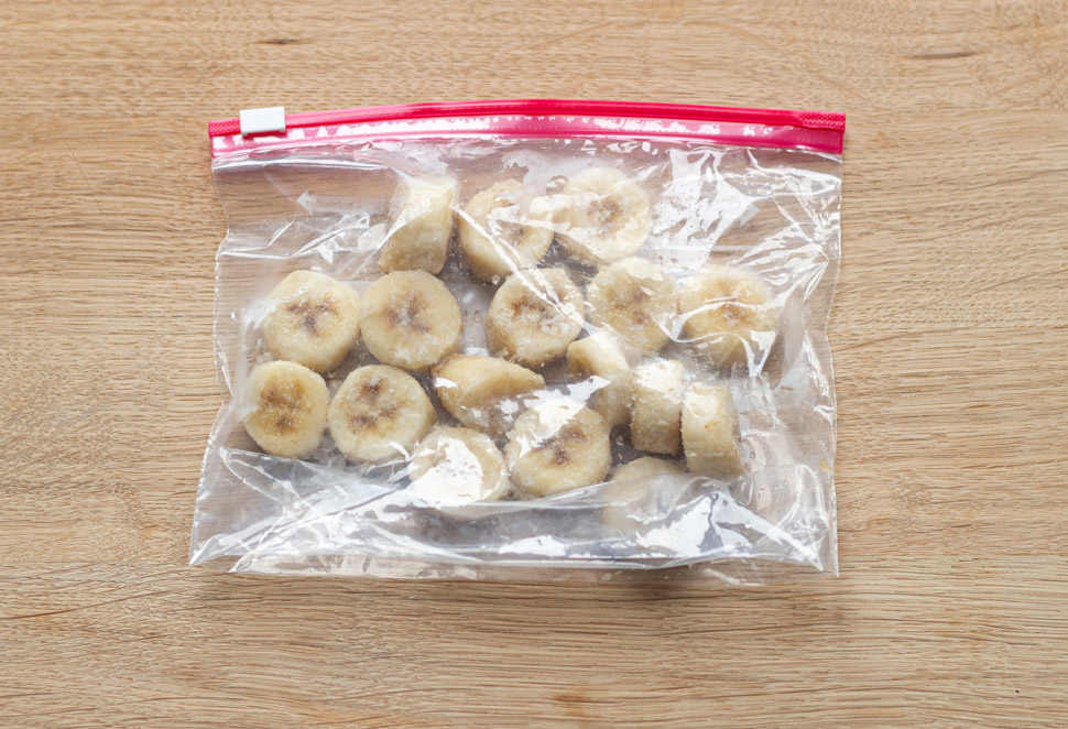 Schoko-Erdnussbutter-Bananen-Eis Schritt 1 (Rezept Schoko-Erdnussbutter-Bananen-Eis Schritt 1)