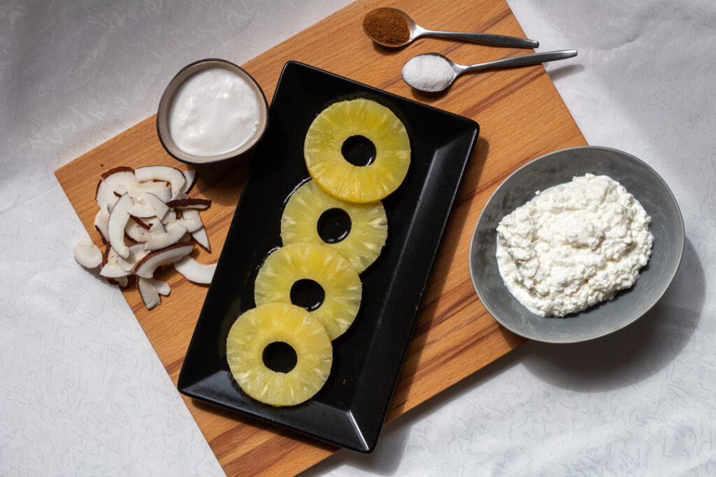 Pina Colada Eiscreme Pina Colada Eiscreme Zutaten (Rezept Pina Colada Eiscreme Zutaten)