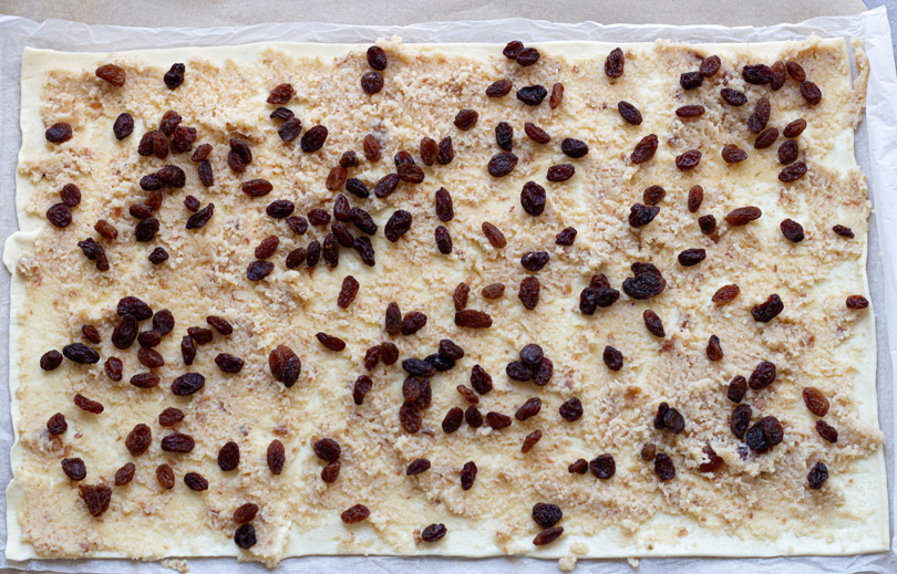 Rosinenschnecken Schritt 4 (Rezept Rosinenschnecken Schritt 4)