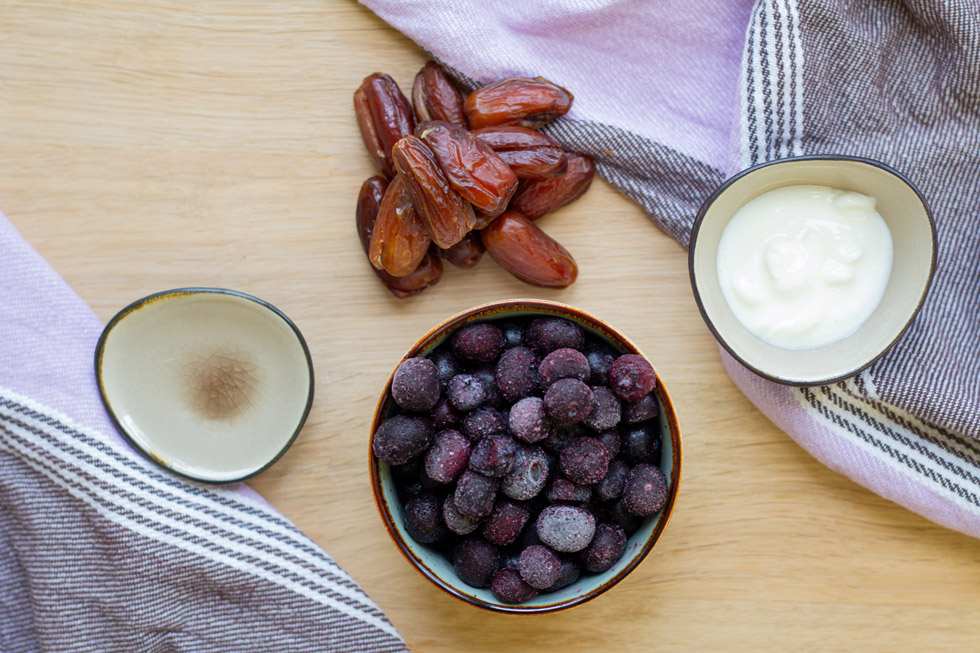Blaubeer-Joghurt-Eis Zutaten (Rezept Blaubeer-Joghurt Eis Zutaten)