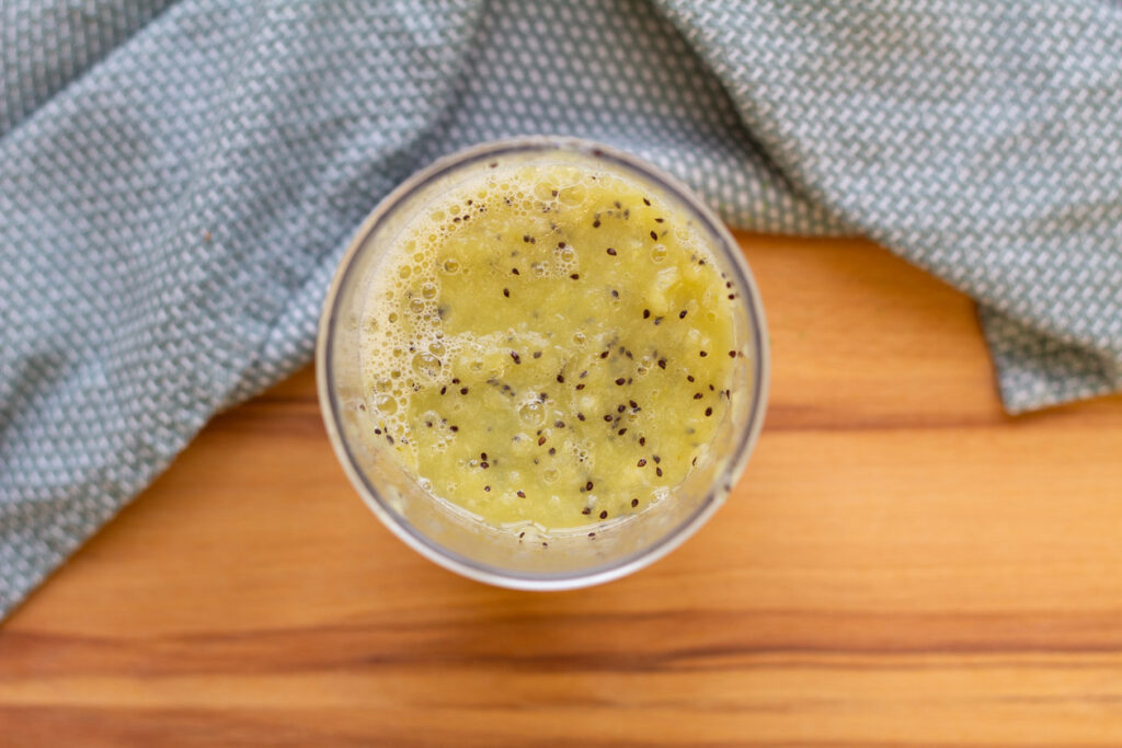 Kiwi-Chia-Aufstrich Schritt 4 (Rezept Kiwi-Chia-Aufstrich Schritt 4)