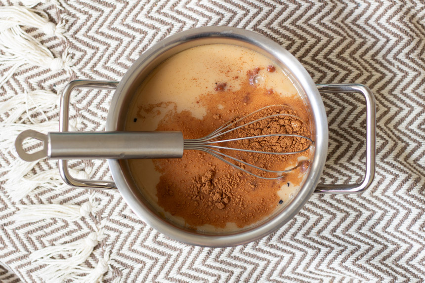 Pumpkin Spice Latte Pumpkin Spice Latte Schritt 3 (Rezept Pumpkin Spice Latte Schritt 3)