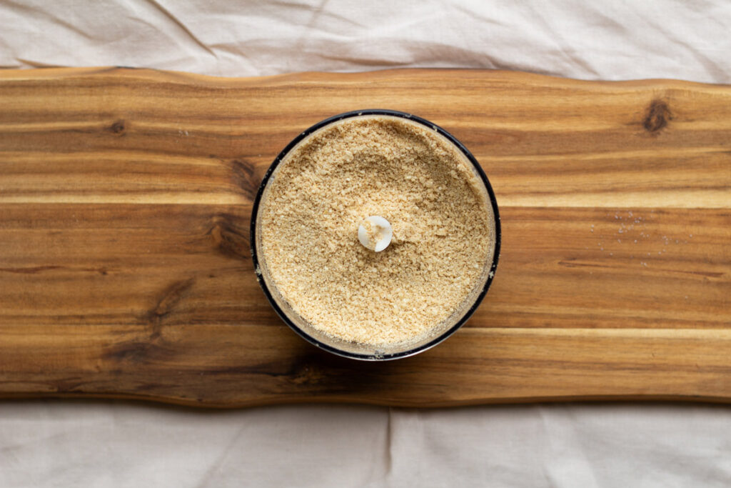 Vegane Parmesanalternative Schritt 1 (Rezept vegane Parmesanalternative Schritt 1)