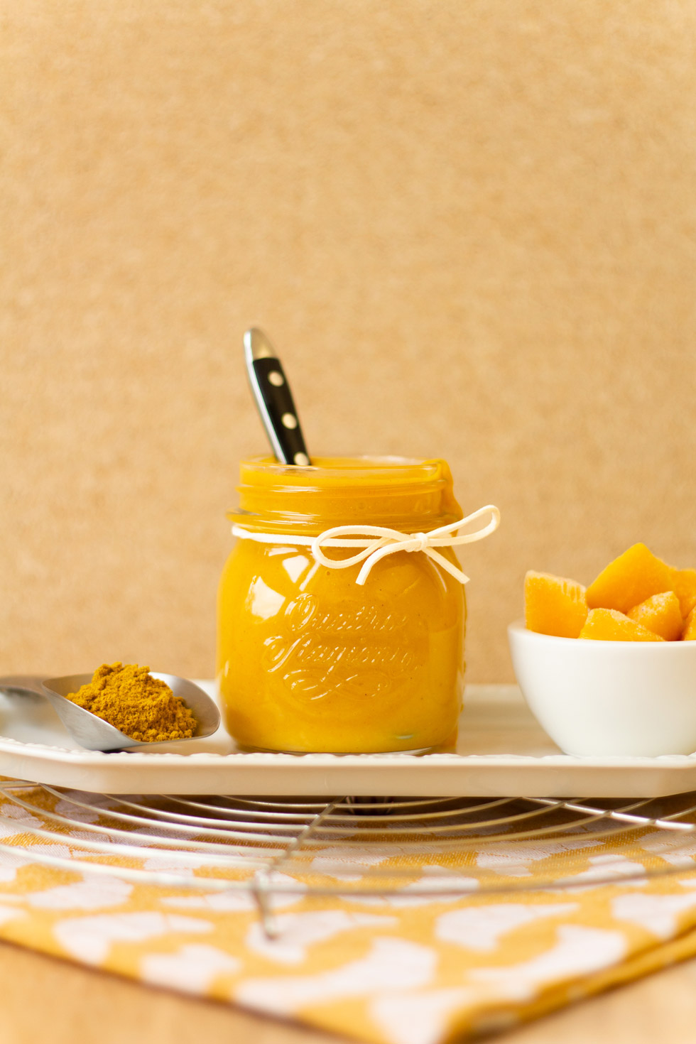 Mango-Curry Sauce (Rezept Mango-Curry Sauce)