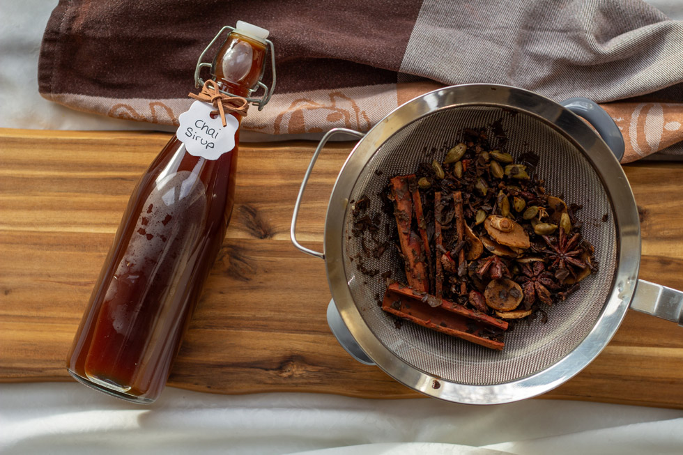 Chai Sirup Schritt 4 (Rezept Chai Sirup Schritt 4)