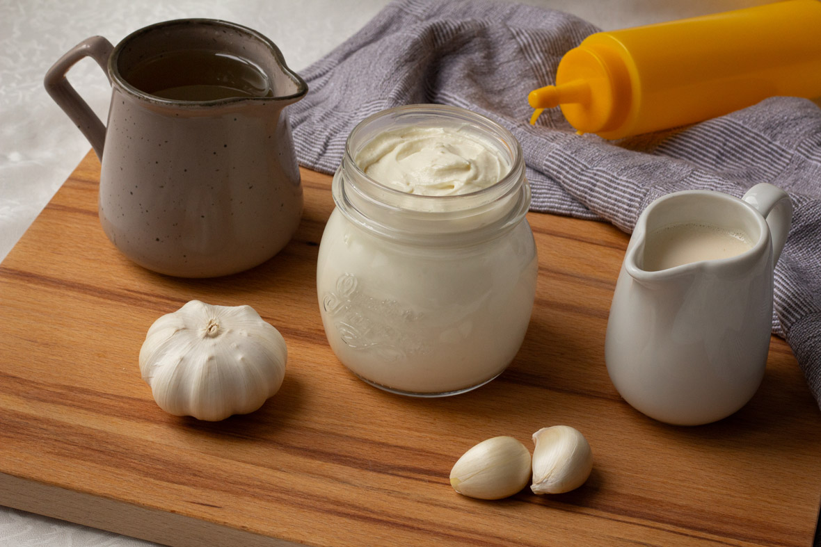 Vegane Aioli Schritt 3 (Rezept vegane Aioli Schritt 3)