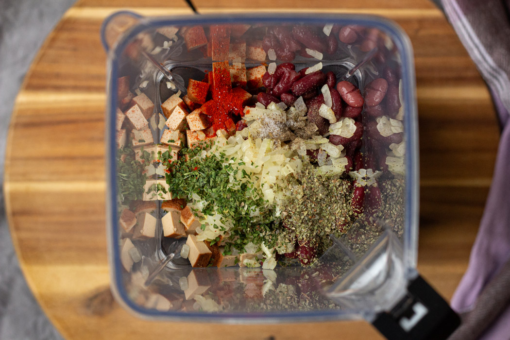 Vegane Zwiebelstreichwurst Schritt 3 (Rezept vegane Zwiebelstreichwurst Schritt 3)