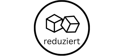 Logo für zuckerreduziertes Rezept