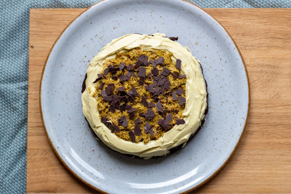 Dubai-Torte Schritt 10 (Rezept Dubai-Torte Schritt 10)