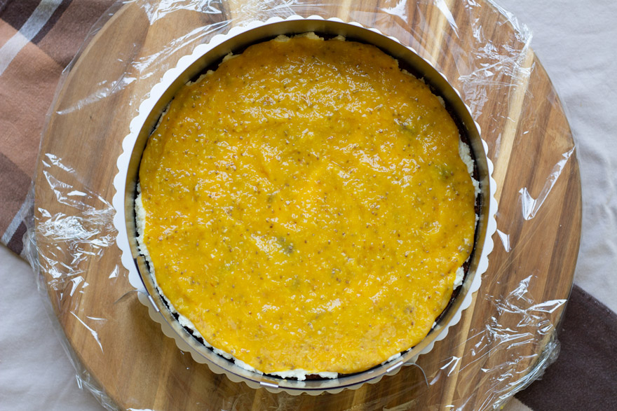 Kokos-Mandel-Torte Fertigstellung Schritt 2 (Kokos-Mandel-Torte Fertigstellung Schritt 2)