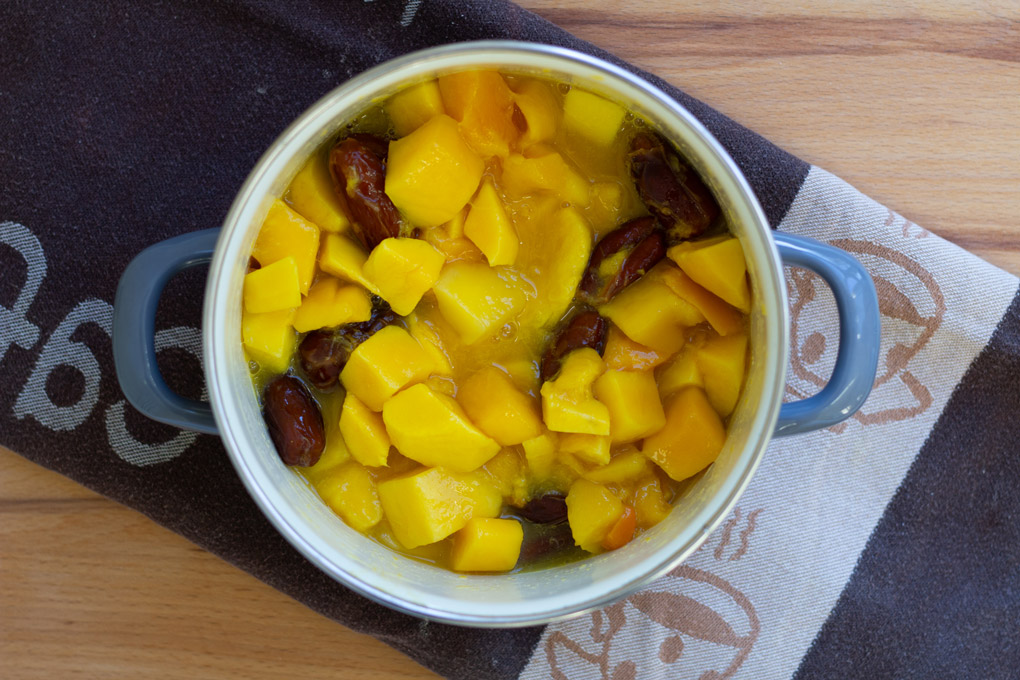 Kokos-Mandel-Torte Fruchtspiegel Schritt 1 (Kokos-Mandel-Torte Fruchtspiegel Schritt 1)