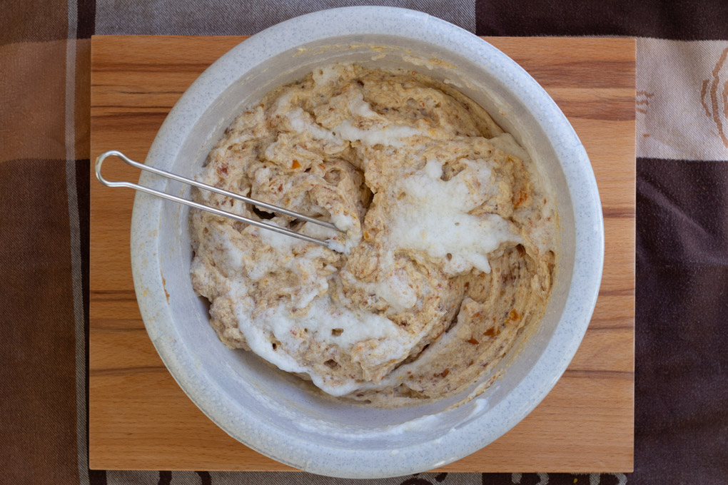 Kokos-Mandel-Torte Teig Schritt 5 (Kokos-Mandel-Torte Teig Schritt 5)