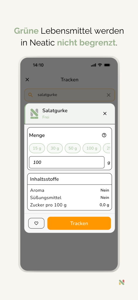 Screenshots Neatic-App Bild 12