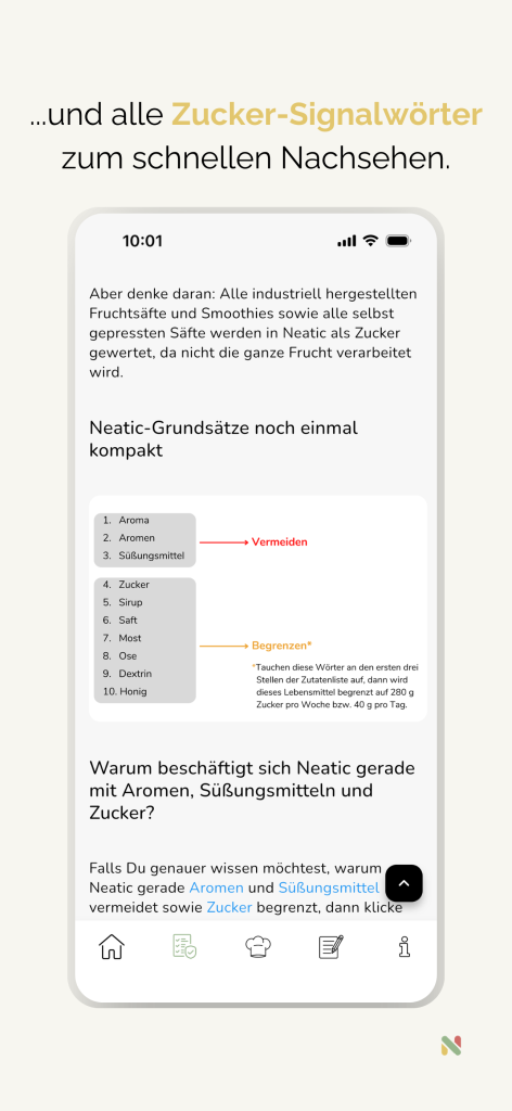Screenshots Neatic-App Bild 25